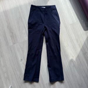 Loft Petite Ponte Straight Pant